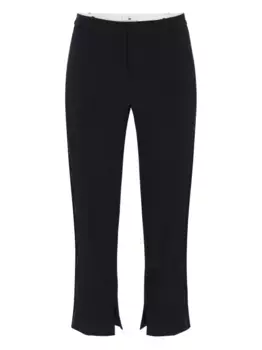 Креповые брюки Elisabetta Franchi, черный