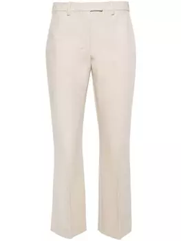 Креповые брюки Fatina строгого кроя 'S Max Mara, бежевый