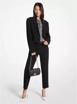 Креповые брюки Michael Kors, черный