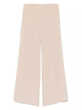 Креповые брюки палаццо Alberto Biani, нейтральный