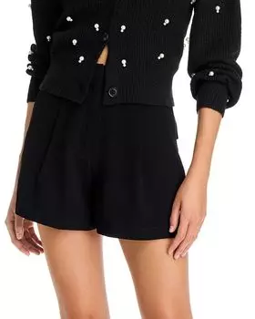 Креповые шорты AQUA, черный