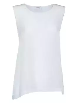 Креповый топ Kangra, белый