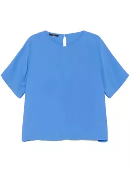 Креповый топ Seventy, синий