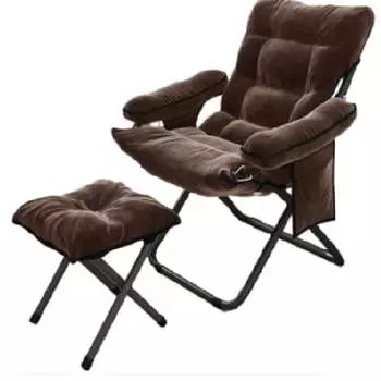 Кресло с подставкой Luogang, 70x60x88 см