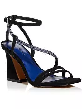 Kressila Женские замшевые туфли на каблуке со стразами Vince Camuto, черный