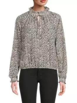 Крестьянский топ Saks Fifth Avenue с цветочным принтом, ditsy