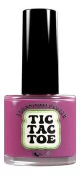 Крестики-нолики, Веганский лак для ногтей 08 с запахом фуксии, 5 мл, Tic Tac Toe