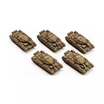 Крестоносец I, коллекция № 3, WWII Micro Armour - United Kingdom - Loose Miniatures (1:285)