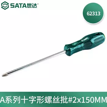 Крестообразная отвертка серии SATA A № 2x150 мм 62313