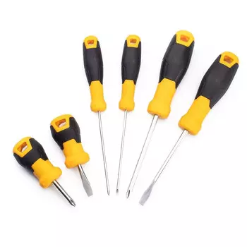 Крестовая отвертка Deli с ручкой-торпедой PH2x200mmSUP11 DL636200