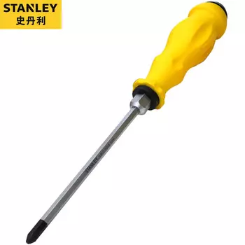 Крестовая отвертка STANLEY с приводом на весь корпус, выбивает конус отвертки № 2x150 мм 61-882-23