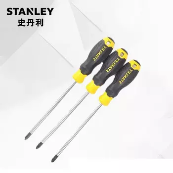 Крестовая отвертка Stanley серии B с пластиковой ручкой PH1x150 мм (2 шт.) 60-806-23