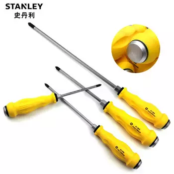 Крестовая отвертка Stanley STANLEY PH2x125 мм, бытовая отвертка torx, отвертка для ремонта ноутбука, 61-881-23, можно настроить