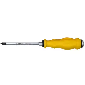 Крестовая полнокорпусная отвертка Stanley PH3x150 мм, бытовая отвертка «цвет сливы» 61-883