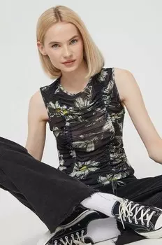 КРЕТУ топ Desigual, черный