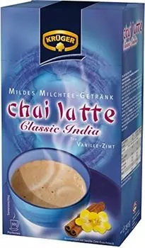 Krger Chai Latte Vanilla Cinnamon Classic India экстра-сливочный пакетик, 2 шт. Krger Family