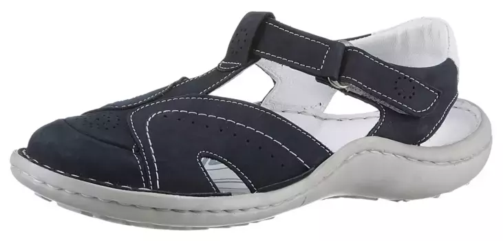 KRISBUT сандалии, летние туфли, сандалии, туфли на липучке, с практичной застежкой-липучкой, синий