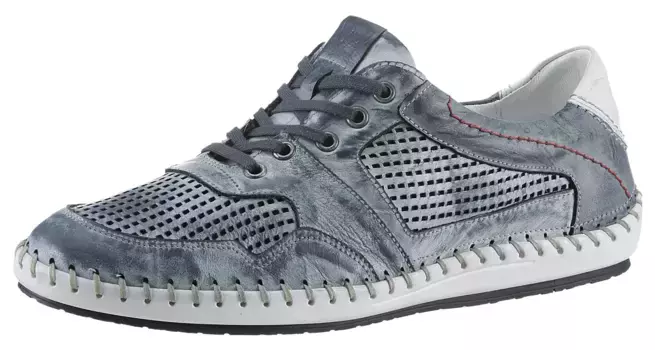 KRISBUT туфли на шнуровке, со съемной стелькой, повседневная обувь, полуботинки, туфли на шнуровке, синий