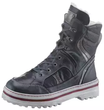 КРИСБУТ зимние ботинки Krisbut, джинсовый