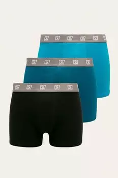 Криштиану Роналду — боксеры (3 упаковки) CR7 CR7 Cristiano Ronaldo, бирюзовый