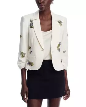 Кристал Айви Le Petit Khloe Блейзер Cinq Sept, белый