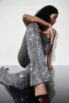 Кристальная вспышка пулона H&M, черный