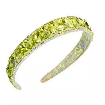 Кристально-желтый ободок для волос O412Zo Ecarla Karolina Kozio-Sycz