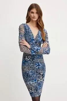 КРИСТАЛ платье Marciano Guess, синий