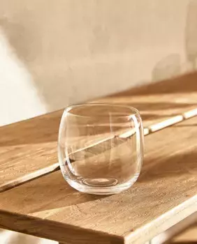 Кристаллический стакан Zara Home, прозрачный