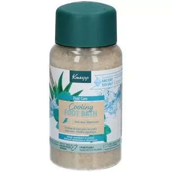 Кристаллы для ванночек для ног Aquatic Mint, освежающие, 600 г Kneipp