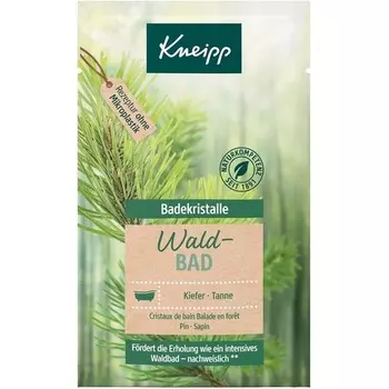 Кристаллы для ванны Лесная ванна Сосна и ель 60г, Kneipp