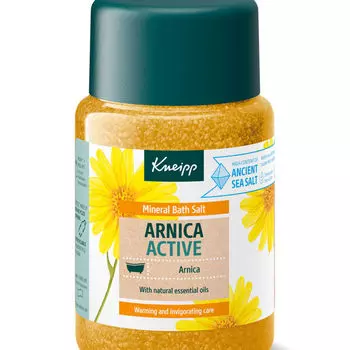 Кристаллы минеральной соли для ванн, 500 г Kneipp Arnica active