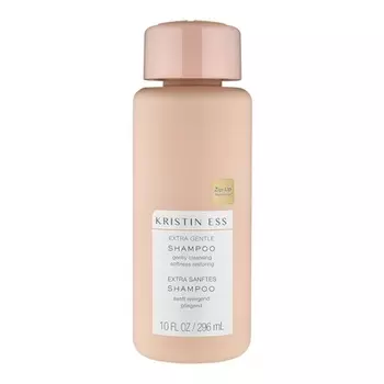 Kristin Ess Очень нежный шампунь Высококачественный нежный шампунь для волос для женщин Питает Успокаивает кожу головы Уход за волосами Ежедневное использование Веганский Сульфат Парабен Без силикона 296 мл