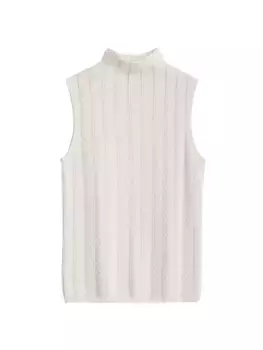 Кристина Водолазка без рукавов Rag & Bone, слоновая кость