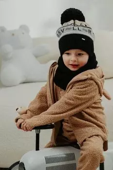 КРИСТОН детский шарф Jamiks, черный