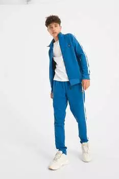 Кривая толстовка с логотипом и молнией Porc, белый