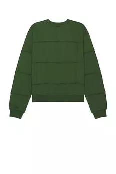 Крой и сшивка толстовку Flaneur, зеленый