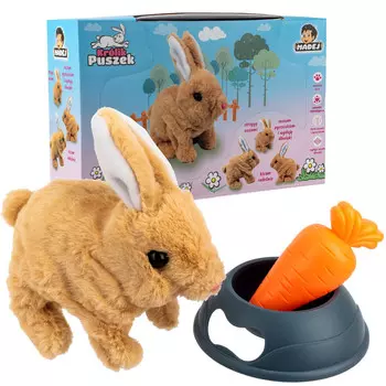 Кролик с морковкой Interactive Kica шевелит ушами Inna marka