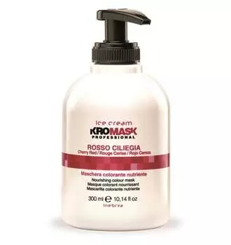 Кромаск, Маска для волос Cherry Red, 300 мл Inebrya