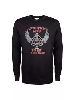 Кронинг мужская толстовка John Richmond, черный