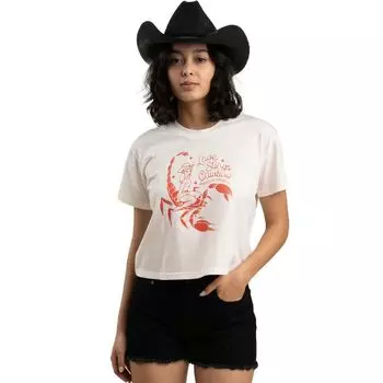 Кроп-футболка Love stings Sendero Provisions Co., белый