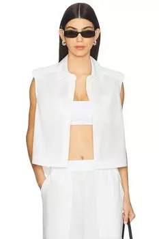 Кроп-рубашка Winslow Simkhai, white