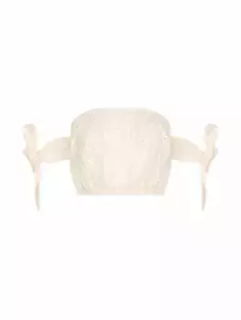 Кроп-топ Andy Ecru Eberjey, бежевый