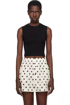 Кроп-топ Esm Flore Flore, черный