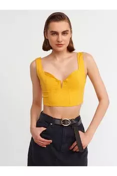 Кроп Топ-оранжевый Dilvin