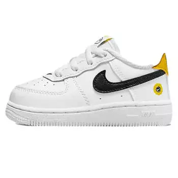 Кросcовки Nike Force 1 LV8, белый/черный/желтый