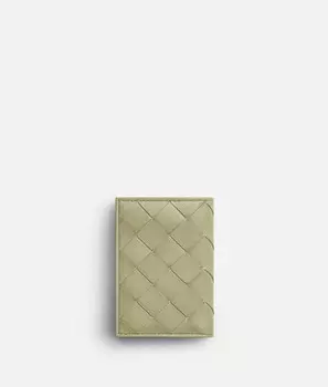 Крошечный кошелек Intrecciato, складывающийся втрое Bottega Veneta