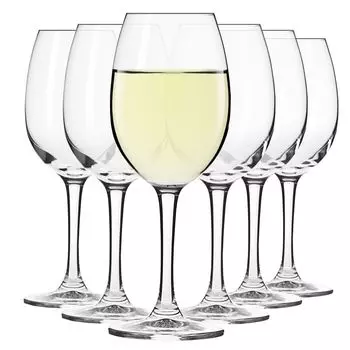 КРОСНО Элитный бокал для белого вина, набор из 6 шт., 240 мл Krosno