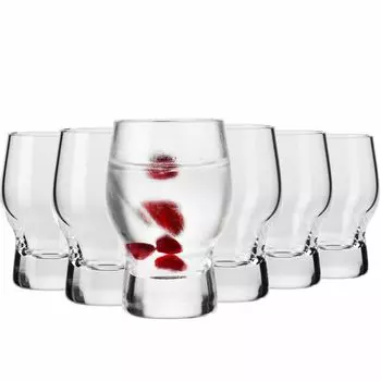 KROSNO Sterling Набор стаканов для водки, 6 шт., 50 мл