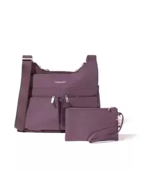 Кросс-боди сумка Baggallini, фиолетовый